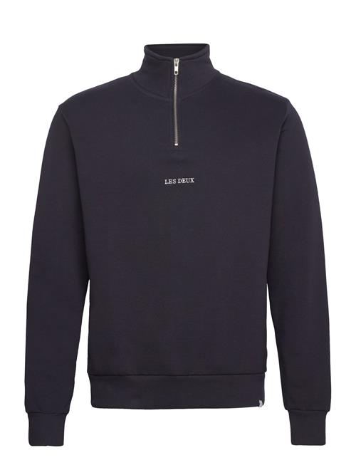 Les Deux Dexter Half-Zip Sweatshirt Les Deux Navy