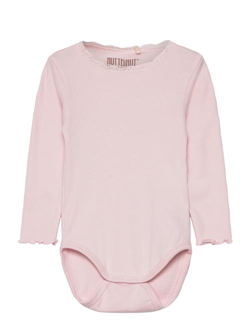 Huttelihut Body Ls Rib Huttelihut Pink