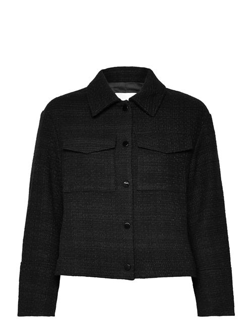 GANT Tweed Blazer Jacket GANT Black