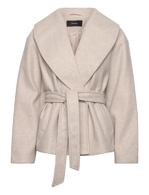 Vero Moda Vmanne Bergen Jacket Lcs Vero Moda Beige