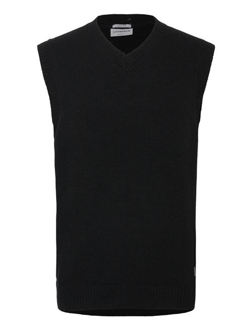 Lindbergh Lambswool V-Neck Slipover Lindbergh Black