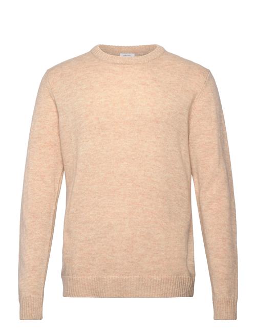 Lambswool O-Neck Knit Lindbergh Beige