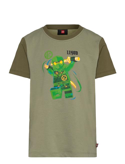 Se LEGO kidswear Lwtano 606 - T-Shirt S/S LEGO Kidswear Khaki ved Booztlet