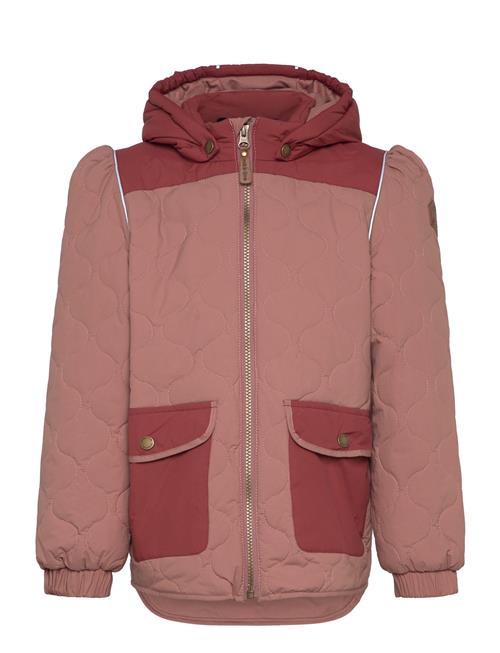 Thermal Mix Jacket Warm Puff Mikk-line Pink