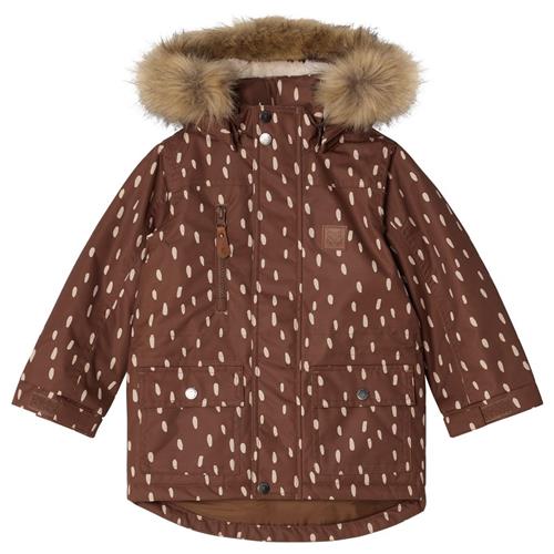 Kuling Val Thorens Prikket Parka Brun | Brun | 134 cm