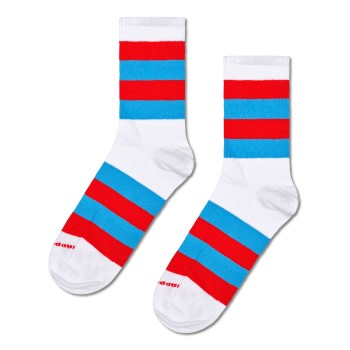 Happy socks Strømper Stripe It Crew Sock Stribet Str 41/46