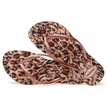 Se Havaianas Slim Animals Rosa Str 39/40 Dame ved Timarco