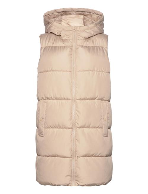 Se Vero Moda Vmligaholly Waistcoat Boos Vero Moda Cream ved Booztlet