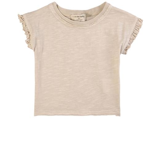 Se 1+ in the family Mireia T-shirt Stone | Beige | 1 months ved Babyshop