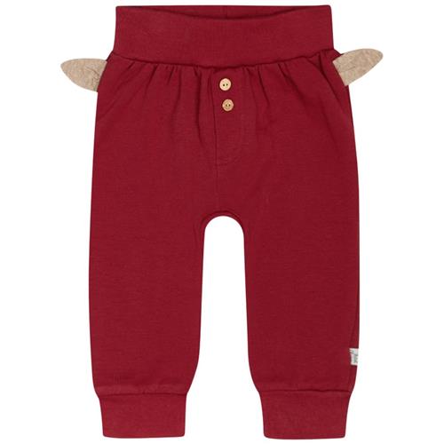 Se Hust&Claire Gail Joggingbukser Teaberry | Rød | 56 cm ved Babyshop