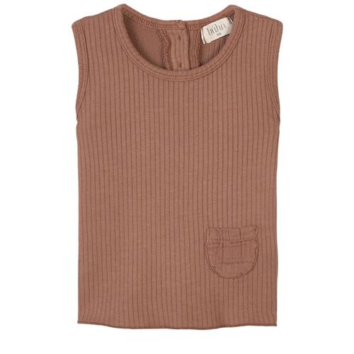 búho Sidney Tanktop Cocoa | Brun | 9 months