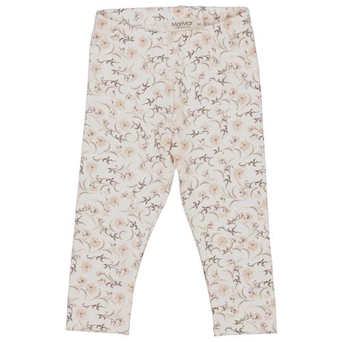 Se MarMar Copenhagen Lisa Blomstrede Leggings Star Flower | Lyserød | 2 months ved Babyshop