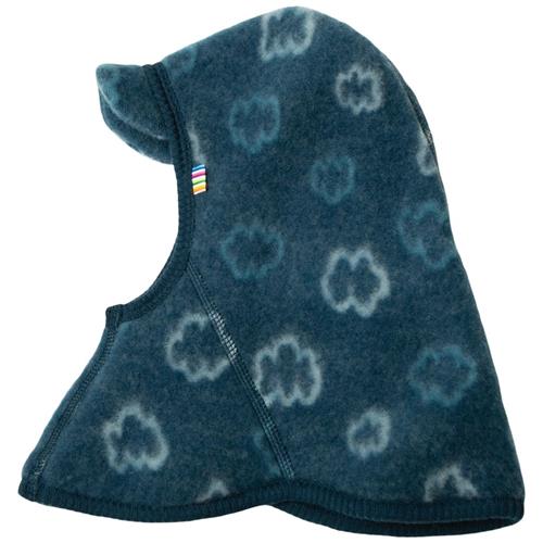 Se Joha Mønstret Elefanthue Blue Jacq | Blå | 45 cm ved Babyshop