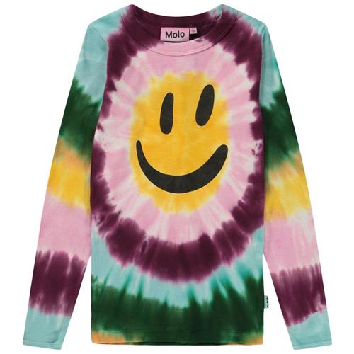 Molo GOTS Reeta Langærmet T-shirt Mimosa Tie Dye | Lilla | 140 cm