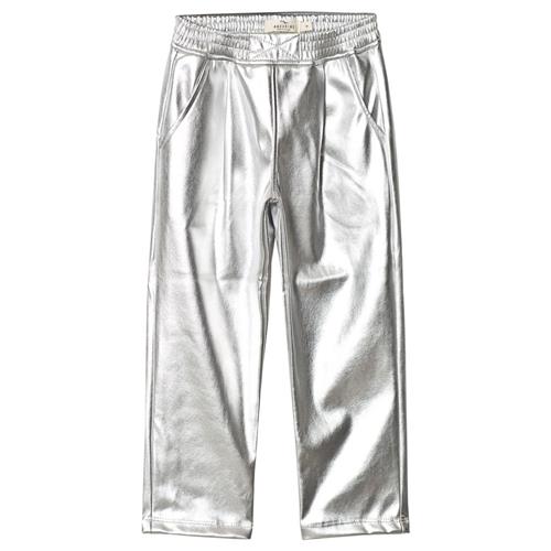 Andorine Pleather Pants Silver | Sølv | 16 years