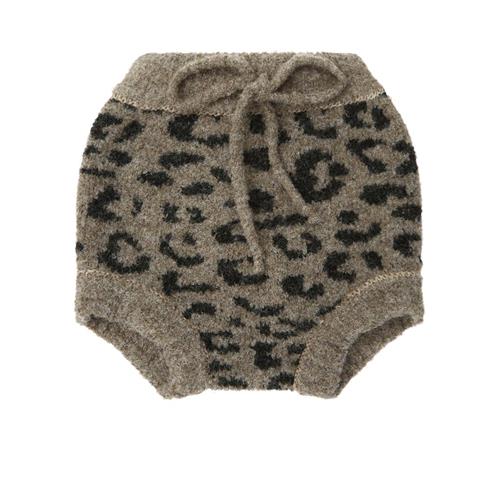 Tocoto Vintage Animal Print Knitted Mamelukker Brown | Brun | 12 months