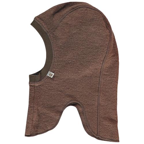 Småfolk Elefanthue I Uldfleece Brun | Brun | 4-6 months