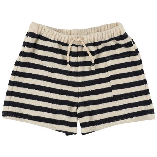 Cozmo Brody Stribet Shorts I Frotté Navyblå | Marine blå | 4 years