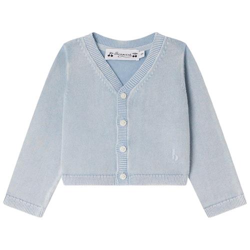 Se Bonpoint Aymar Cardigan Blå | Blå | 6 months ved Babyshop