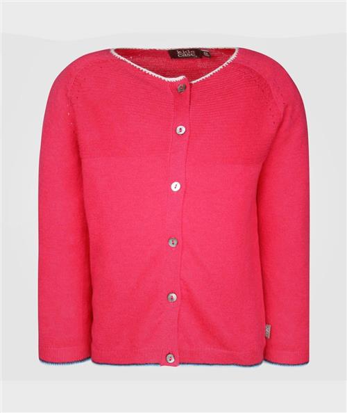 Kidscase Ginger baby cardigan dark pink | Lyserød | 92 cm