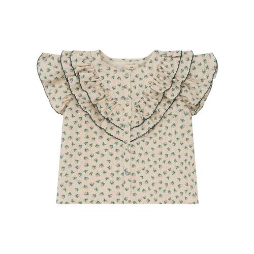 Konges Sløjd GOTS Kim Blomstret Bluse Fleur Coloré |  | 12 months