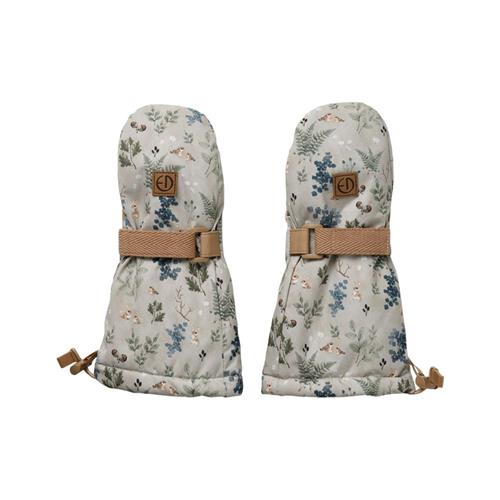 Se Elodie Mittens Fairytale Forest | Beige | 1-3 years ved Babyshop