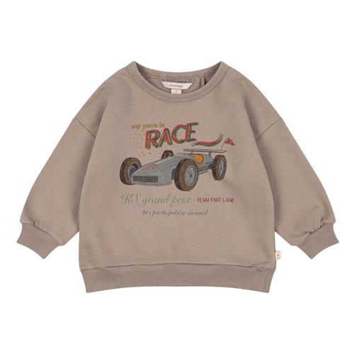 Konges Sløjd Lou Sweatshirt i Oxford Tan | Grå | 12 months