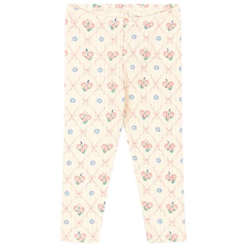 Konges Sløjd Minnie Pants Gots - Fleur Decor | Hvid | 9 months