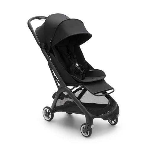 Se Bugaboo Butterfly Complete Klapvogn Black/Midnight Black | Sort | 0-3 ved Babyshop