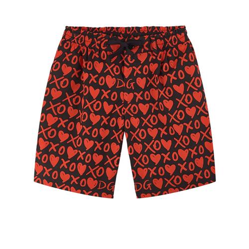 Dolce & Gabbana Heart Print Shorts Rødt | Rød | 10 years