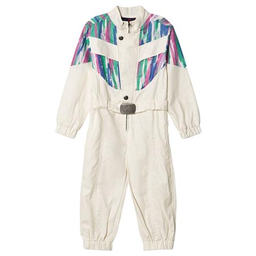 The Animals Observatory Grasshopper Jumpsuit White Colors | Hvid | 3 years