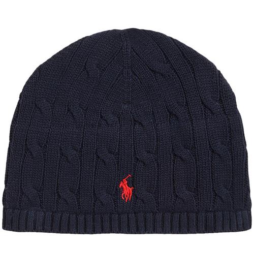 Se Polo Ralph Lauren Polo Ralph Lauren Hue - Strik - Navy ved KidsWorld