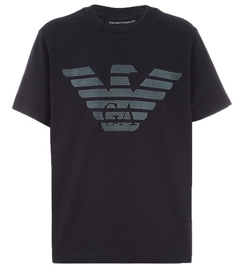 Se Emporio Armani Emporio Armani T-shirt - Navy m. Logo ved KidsWorld