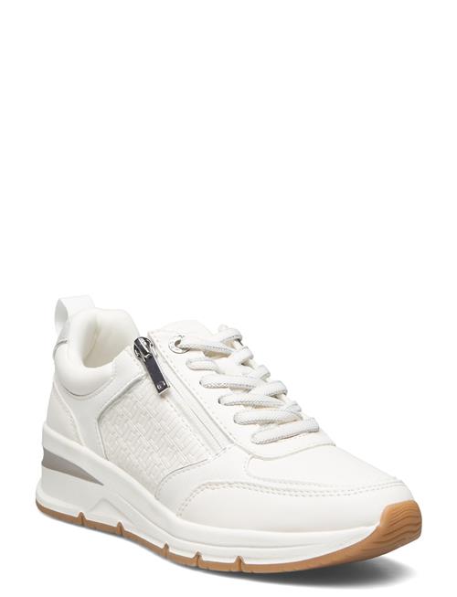 Se Tamaris Women Lace-Up Tamaris White ved Booztlet