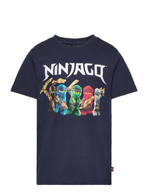 Se LEGO kidswear Lwtano 110 - T-Shirt S/S LEGO Kidswear Navy ved Booztlet