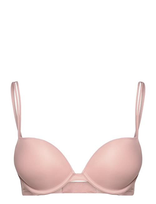 Se Calvin Klein Push Up Plunge Calvin Klein Pink ved Booztlet