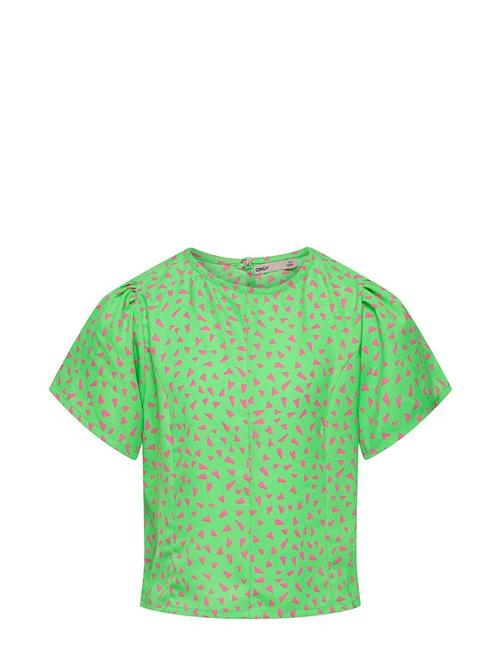 Kids Only Koglino S/S Aop Top Ptm Kids Only Green