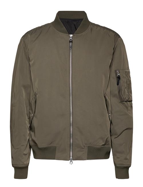 Mango Chaqueta Bomber Repelente Al Agua Mango Khaki