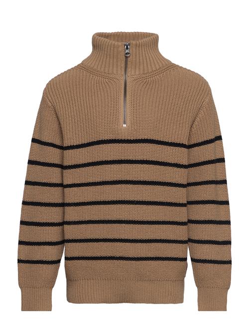 Se The New Tnjokum Knit Pullover The New Brown ved Booztlet