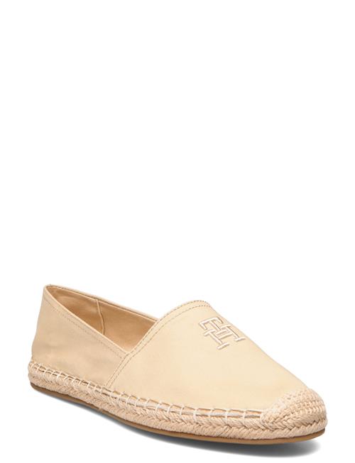 Embroidered Flat Espadrille Tommy Hilfiger Cream