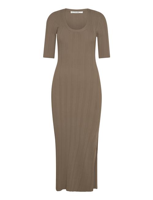 Gestuz Salvagz Long Dress Gestuz Brown