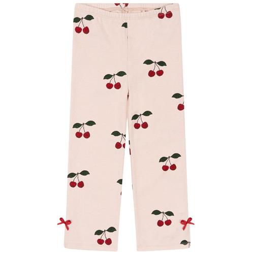 Konges Sløjd Drey Slit Pants Gots - Ma Grande Cerise Peony | Lyserød | 5-6 years