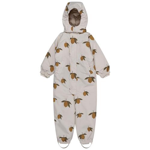 Se Konges Sløjd NOHR SNOWSUIT PRINT MON GRAND CITRON | Gul | 12 months ved Babyshop