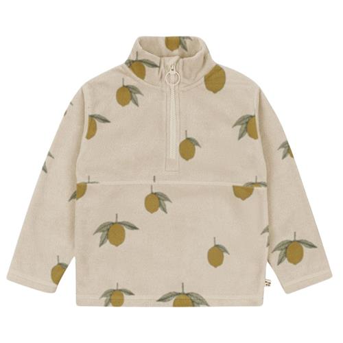 Se Konges Sløjd Lemon Pattern Fleece Jacket Mon Grand Citron | Gul | 7-8 years ved Babyshop