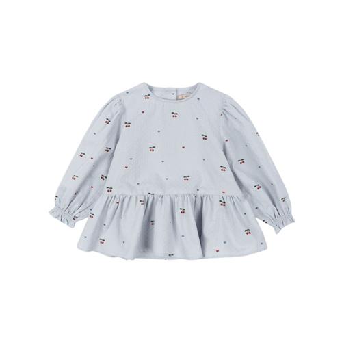 Konges Sløjd Evia Bluse Cherry Blue Coeur | Lyserød | 4 years