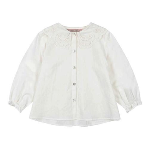 Konges Sløjd Rilo Collar Shirt Optic White | Hvid | 7-8 years