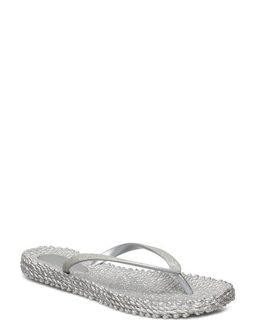 Se Ilse Jacobsen Flip Flop With Glitter Ilse Jacobsen Silver ved Booztlet