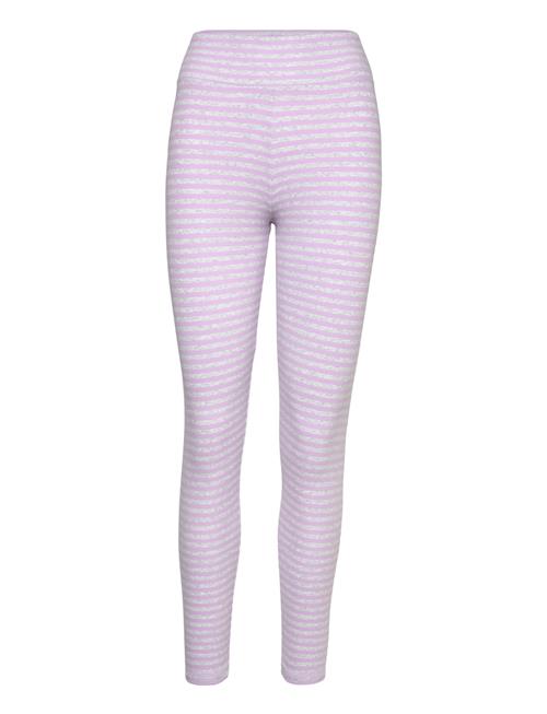 Se Basic Apparel Ludmilla Tights Gots Basic Apparel Purple ved Booztlet