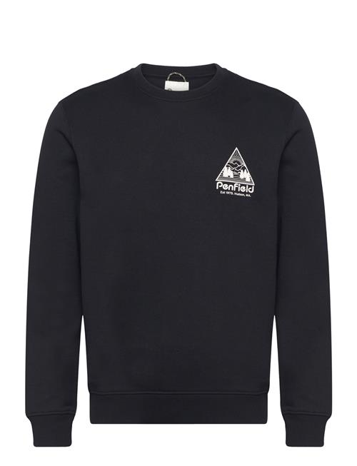 Se Penfield Triangle Mountain Back Graphic Crew Sweat Penfield Black ved Booztlet