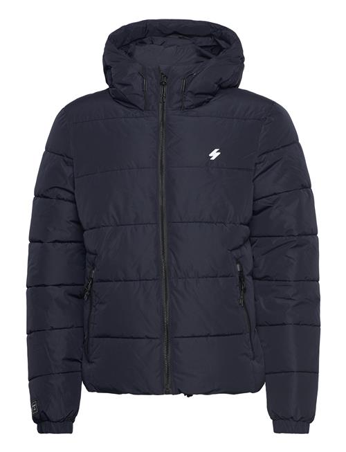 Superdry Hooded Sports Puffr Jacket Superdry Navy